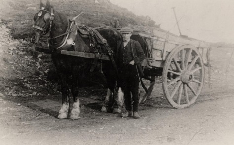 A typical coal waggon of the early 1900s