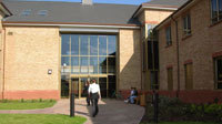 Blakenall Library Entrance via Blakenall Village Centre
